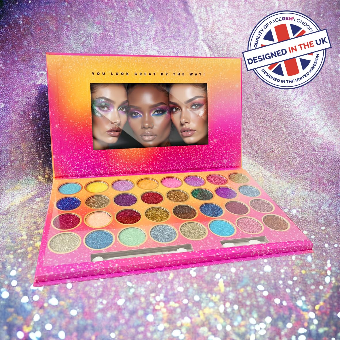 Glitter Eyeshadow Palette Q544