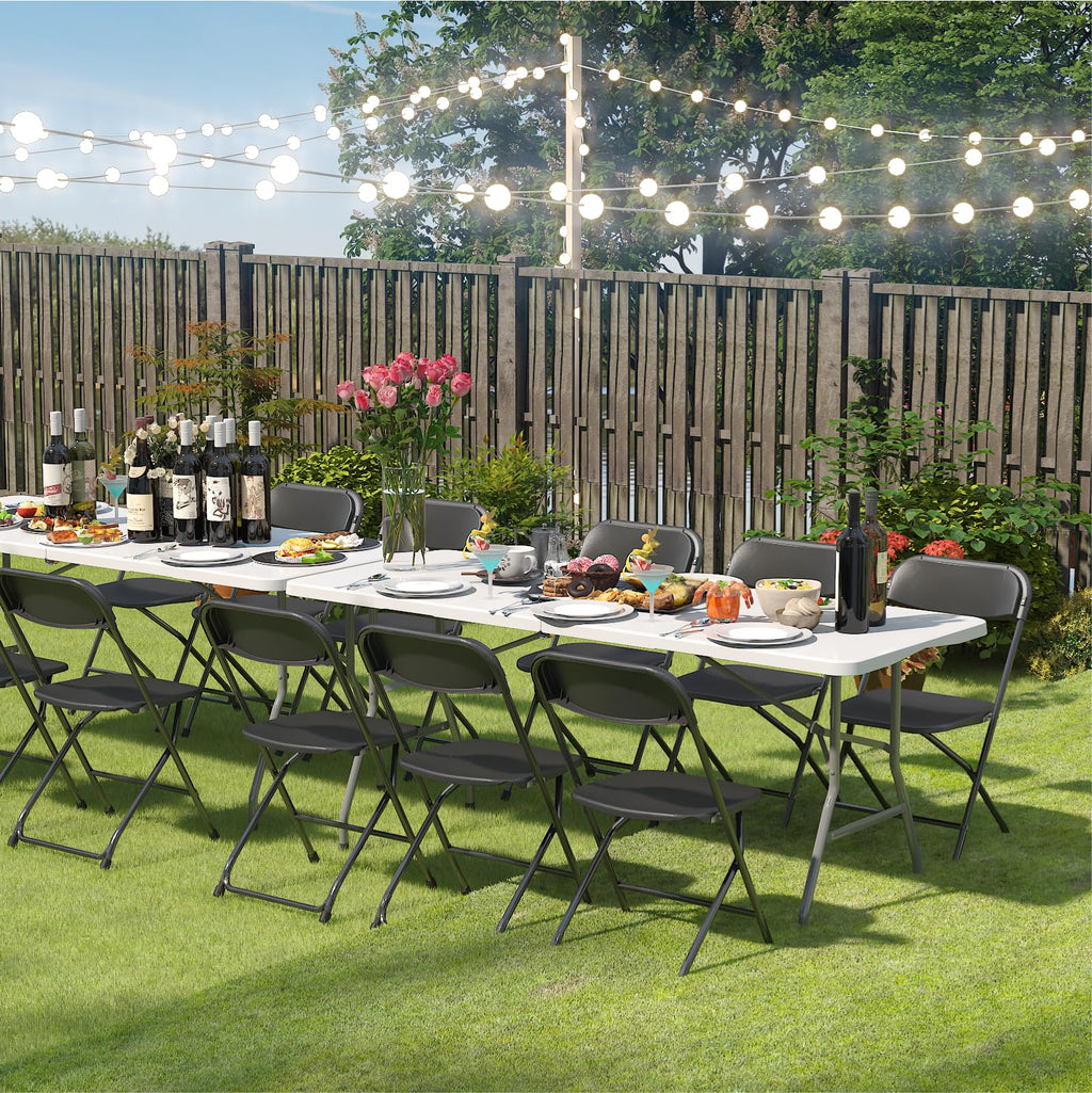 Black Folding Chairs 10 Pack W45472