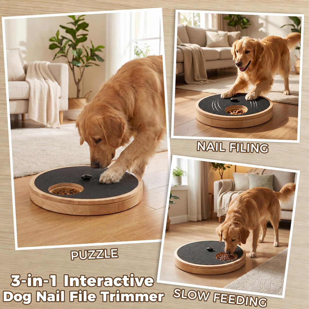 Dog Nail Scratch Board with Treat Box O930678