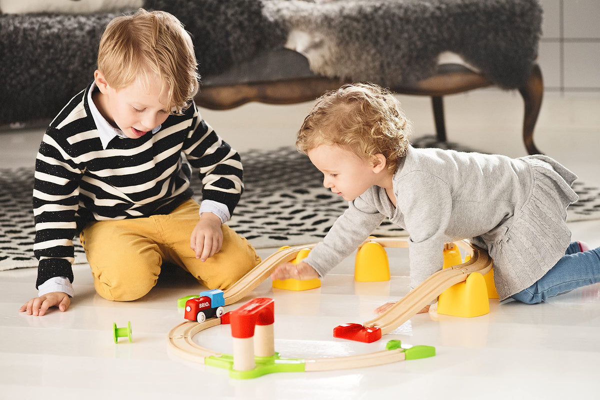 25 Piece Wood Train Set W7392