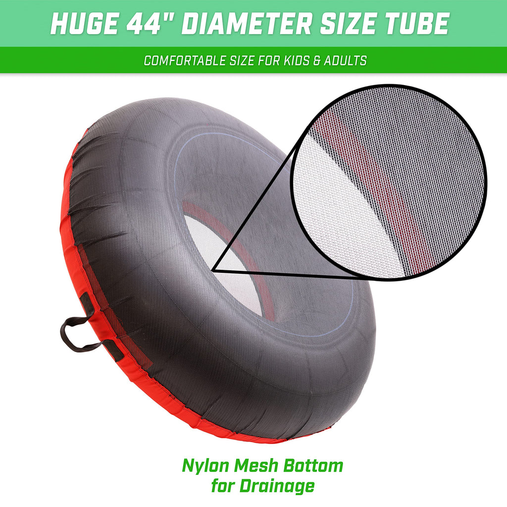 44 Inch Heavy-Duty River Tube with Canvas Cover F86355