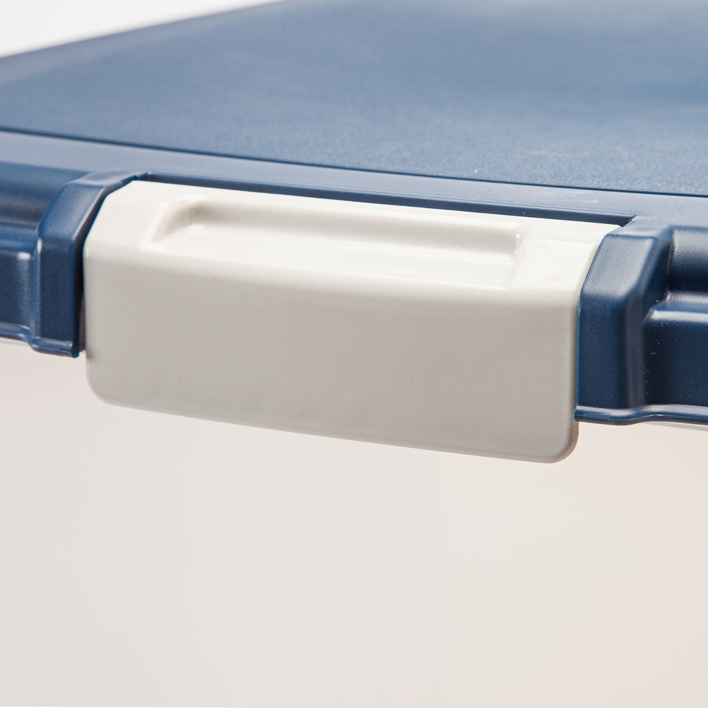 Dog Food Storage Container Up to 54 lbs Navy Pearl L87195