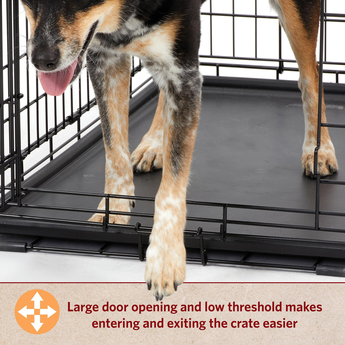 42-Inch Double Door Crate Q71702
